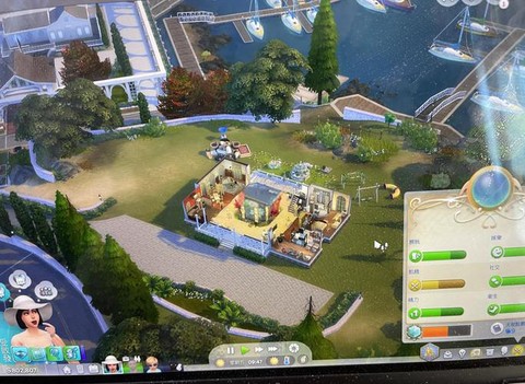 模拟人生4怎么放大