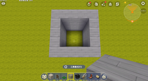 迷你世界怎么造隐形门